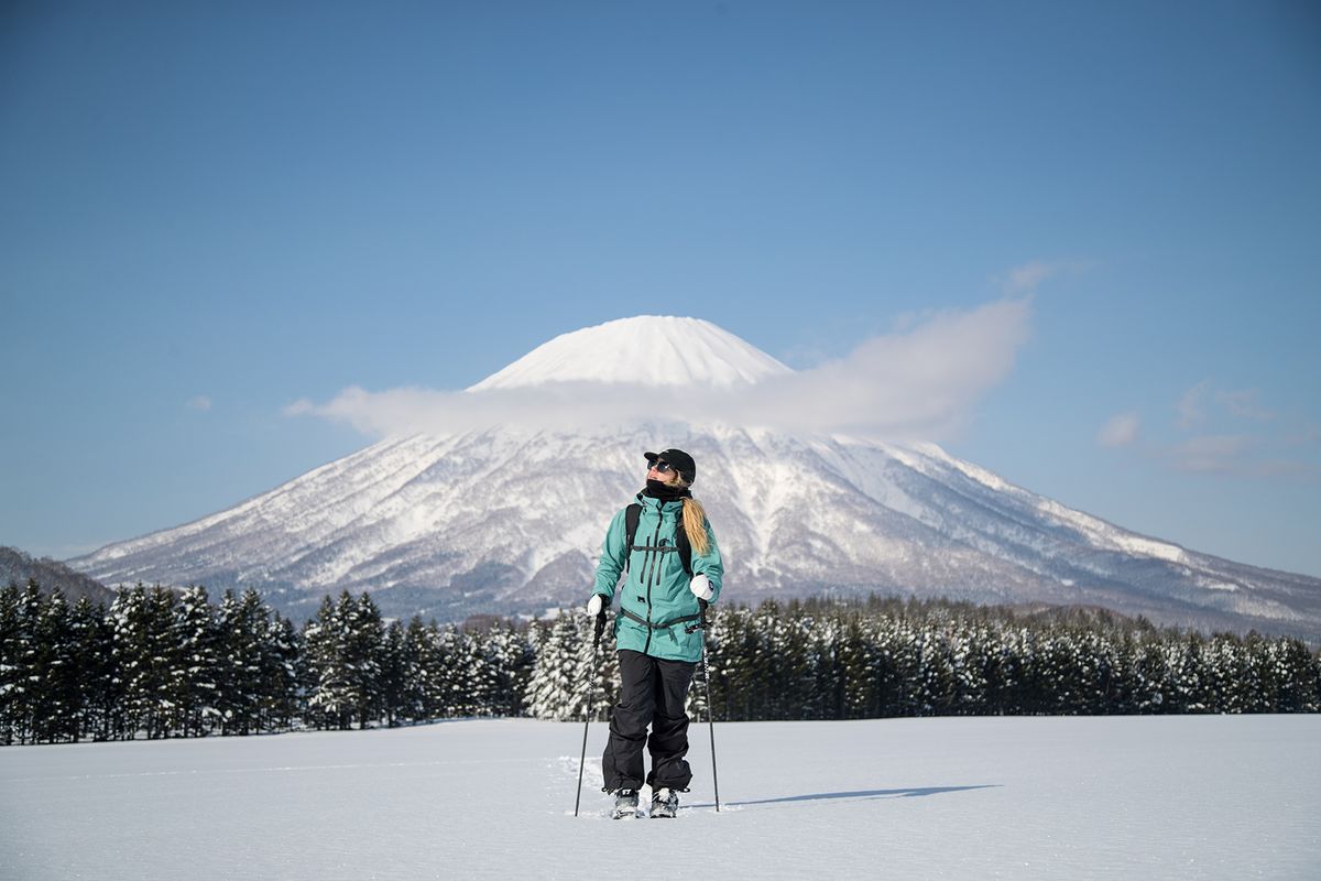 Trượt tuyết tại núi Phú Sĩ